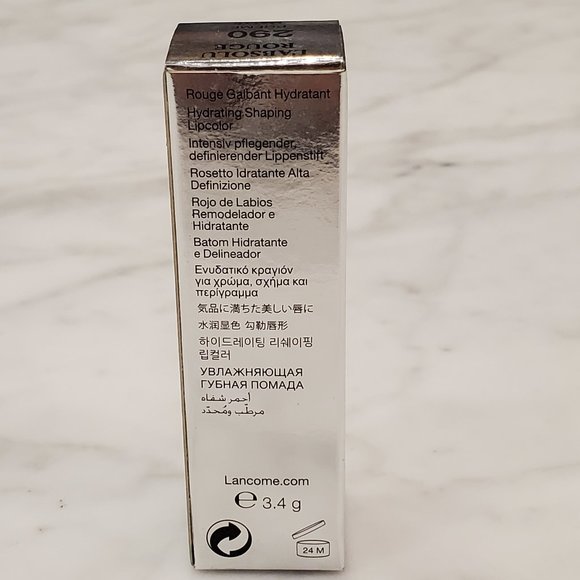 NIB LANCOME L'ABSOLU ROUGE LIPSTICK POEME MATTE - Picture 3 of 7